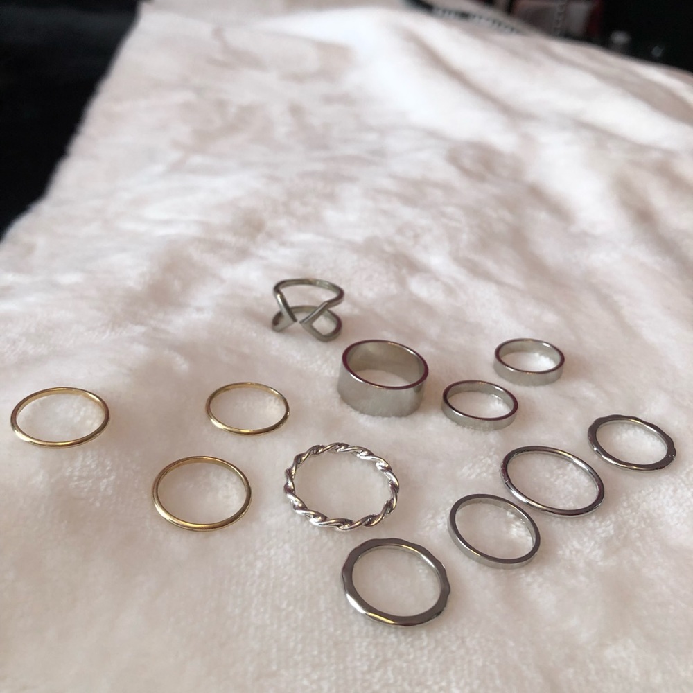 Set of Midi/Mini Rings - Picture 2 of 4